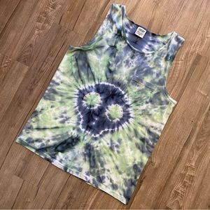 💀NEW💀 CUSTOM TIE DYE MEN’S TANK